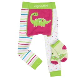 Zoocchini Set legnky a ponoky Dinosaurus Dai