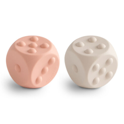 Mushie silikonov kostky pop-it 2ks