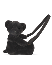 DouDou et Compagnie - Batoh pes rameno medvdek black