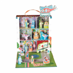 Floss&Rock Playbox s devnmi figurkami Nemocnice