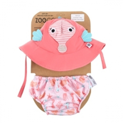 Zoocchini UV Set klobouek a plavky Mosk konk 12 -24m