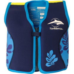 Konfidence Jacket – Vesta na učení plavání Navy – Blue Palm
