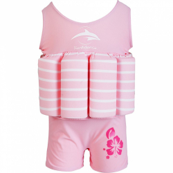 Konfidence Floatsuit Plavky na uen plavn Pink Breton