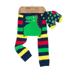 Zoocchini Set legnky a ponoky Dinosaurus