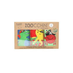 Zoocchini Trninkov kalhotky Set 3ks Pirt 2  3 r
