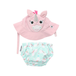 Zoocchini UV Set klobouek a plavky Jednoroec 6 - 12 m