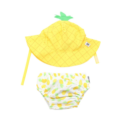 Zoocchini UV Set klobouek a plavky Ananas 6 - 12 m
