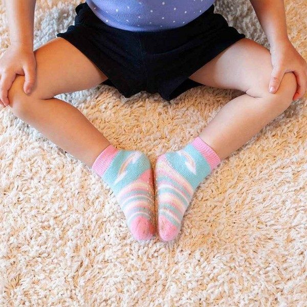 Zoocchini Protiskluzové ponožky Jednorožec set 3ks